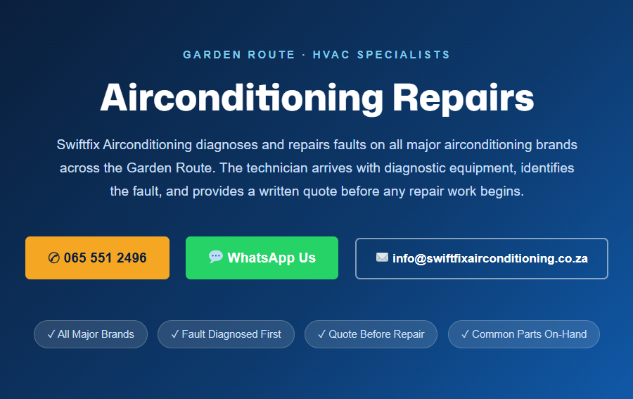 Airconditioning Repairs